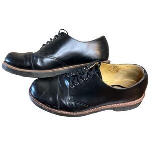 Dr.‎ Martens Doc Leigh Black 5-Eye Toe Cap Oxfords Shoes Men’s US 9 See Desc!!